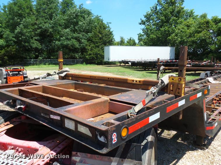 image for item CA9060 1992 shop built drop deck trailer