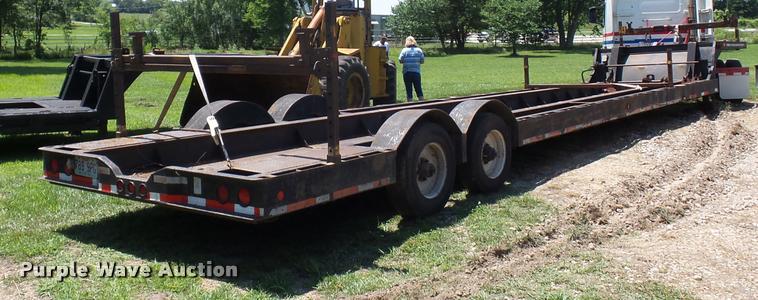 image for item CA9061 1994 drop deck trailer