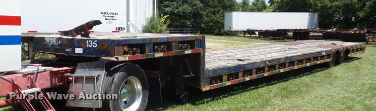 image for item CA9062 1993 Landoll drop deck trailer