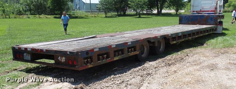 image for item CA9062 1993 Landoll drop deck trailer