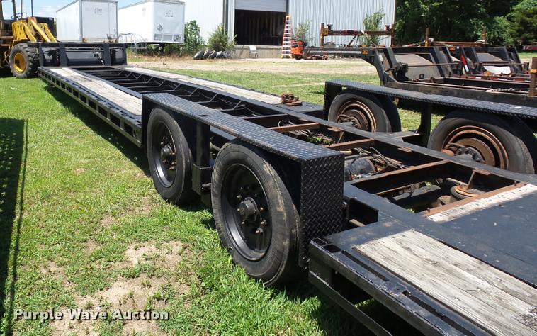 image for item CA9063 1989 drop deck trailer