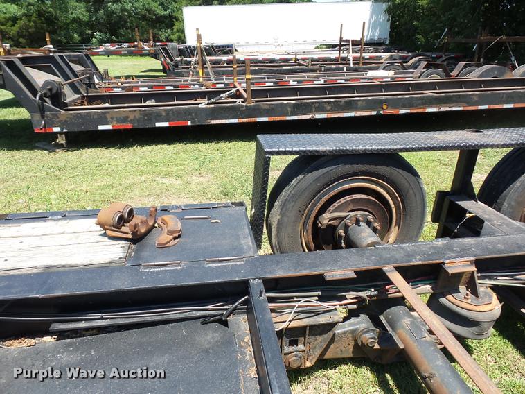 image for item CA9063 1989 drop deck trailer