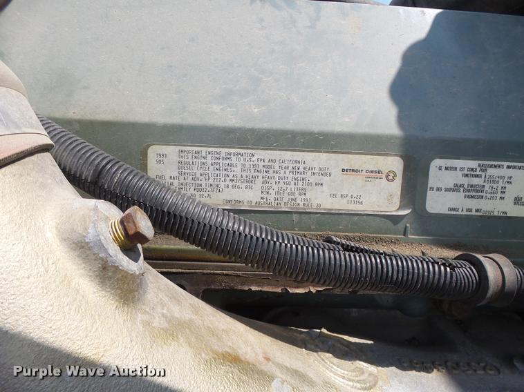 image for item DB1398 1993 Freightliner FLD semi truck