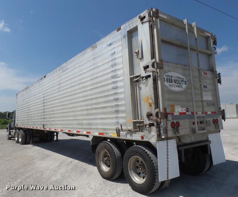 image for item DB1399 2009 Travis S/102 walking floor trailer