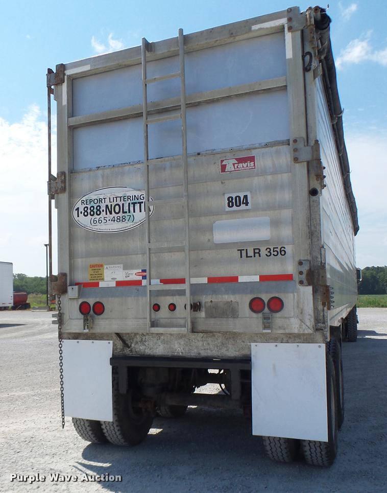 image for item DB1399 2009 Travis S/102 walking floor trailer
