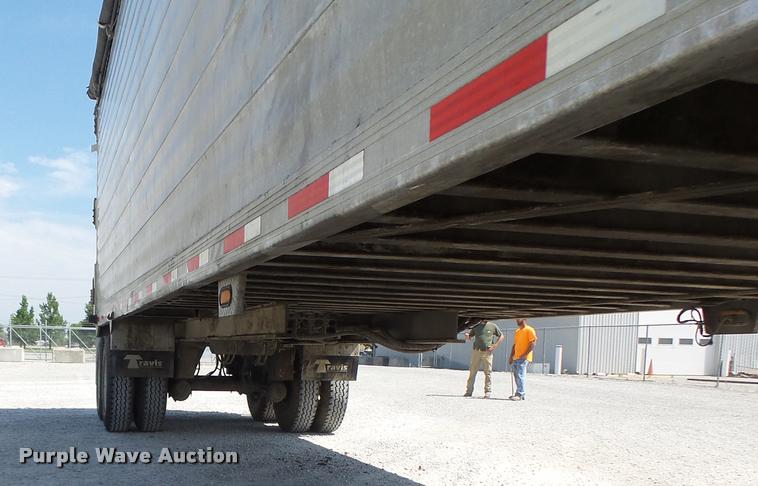 image for item DB1399 2009 Travis S/102 walking floor trailer