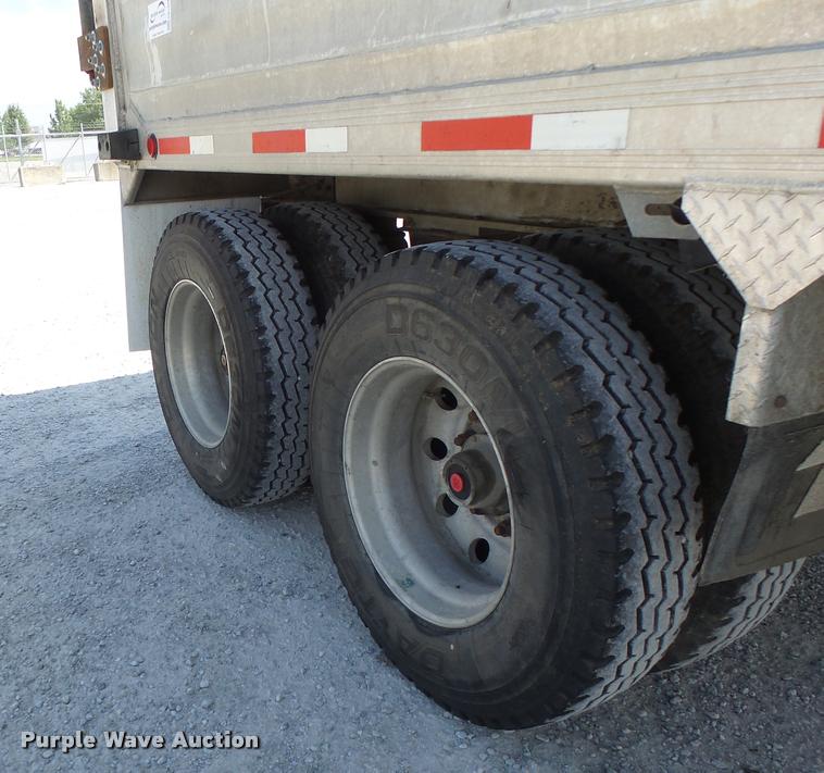 image for item DB1399 2009 Travis S/102 walking floor trailer