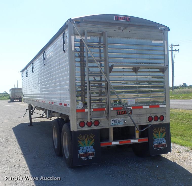 image for item DB1420 2015 Timpte double hopper bottom grain trailer