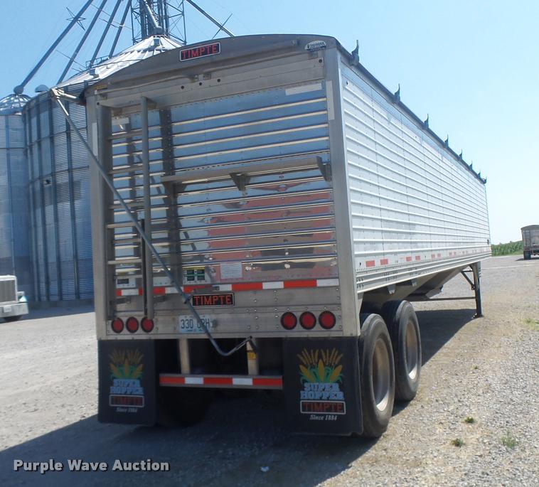 image for item DB1420 2015 Timpte double hopper bottom grain trailer