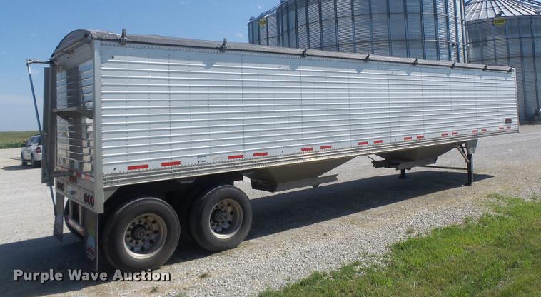 image for item DB1420 2015 Timpte double hopper bottom grain trailer