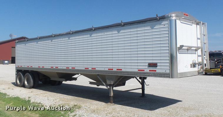 image for item DB1420 2015 Timpte double hopper bottom grain trailer