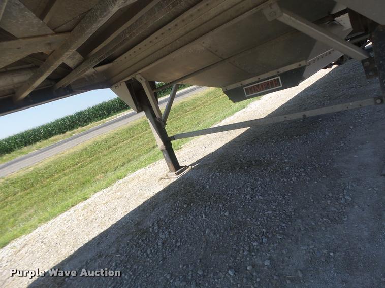 image for item DB1420 2015 Timpte double hopper bottom grain trailer