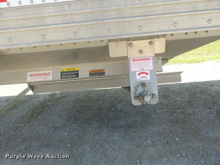 image for item DB1420 2015 Timpte double hopper bottom grain trailer