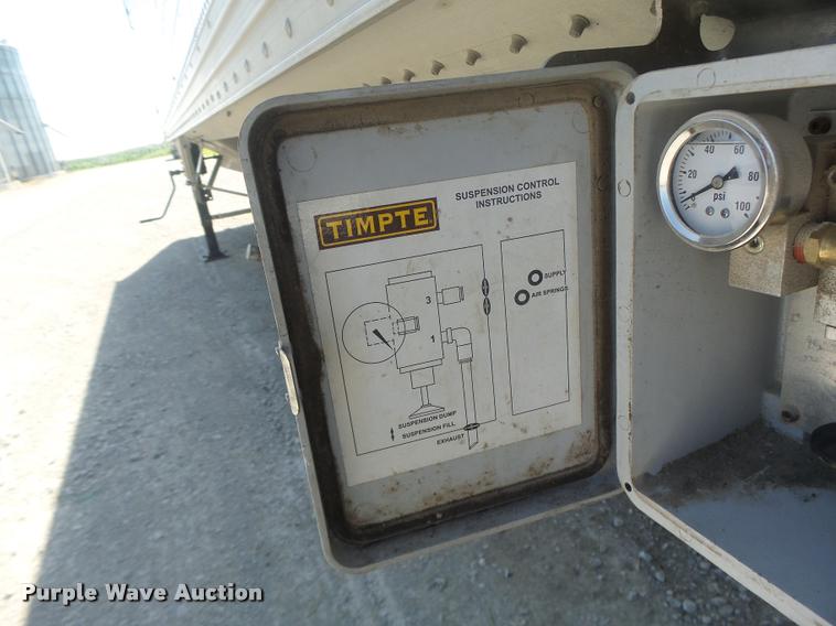 image for item DB1420 2015 Timpte double hopper bottom grain trailer