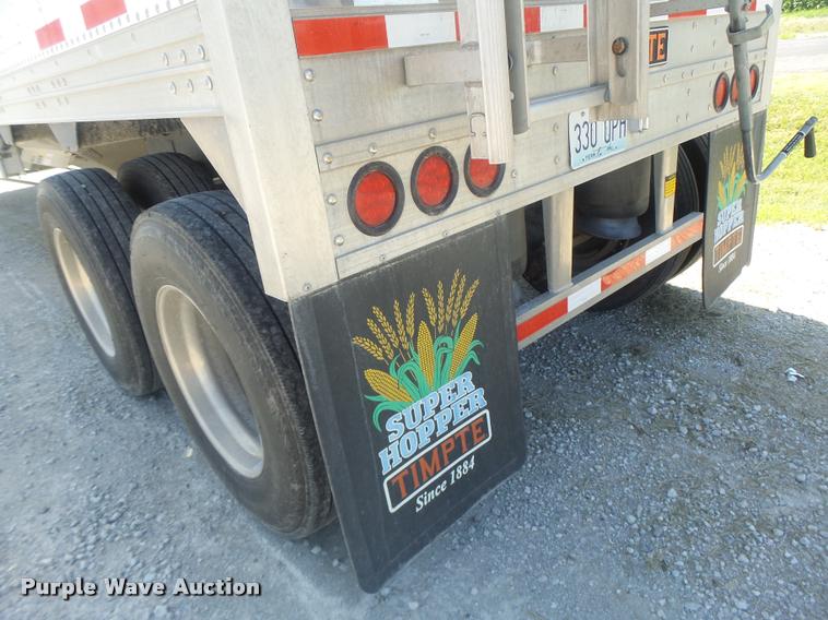 image for item DB1420 2015 Timpte double hopper bottom grain trailer