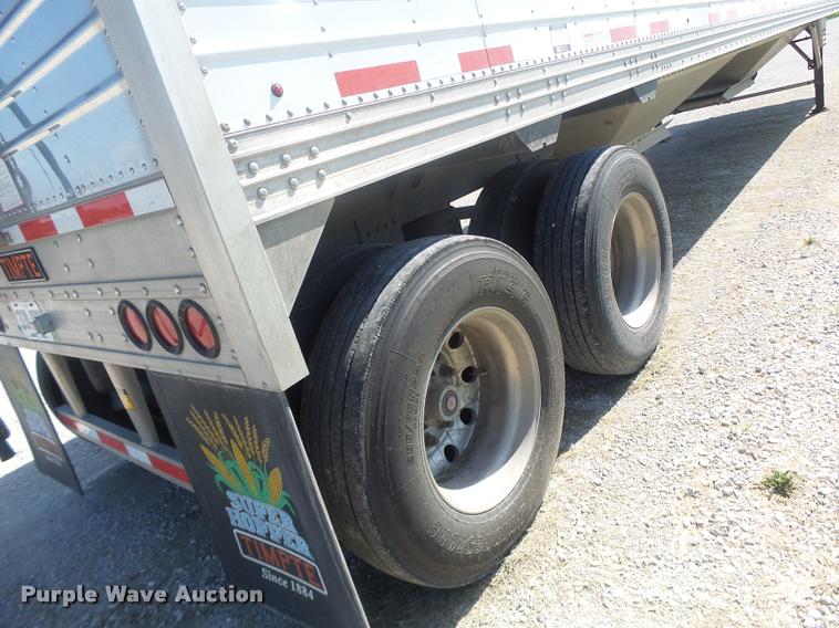 image for item DB1420 2015 Timpte double hopper bottom grain trailer