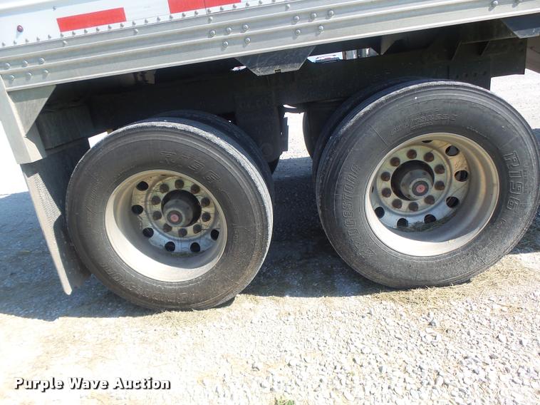 image for item DB1420 2015 Timpte double hopper bottom grain trailer