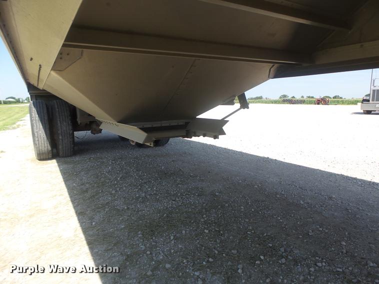 image for item DB1420 2015 Timpte double hopper bottom grain trailer