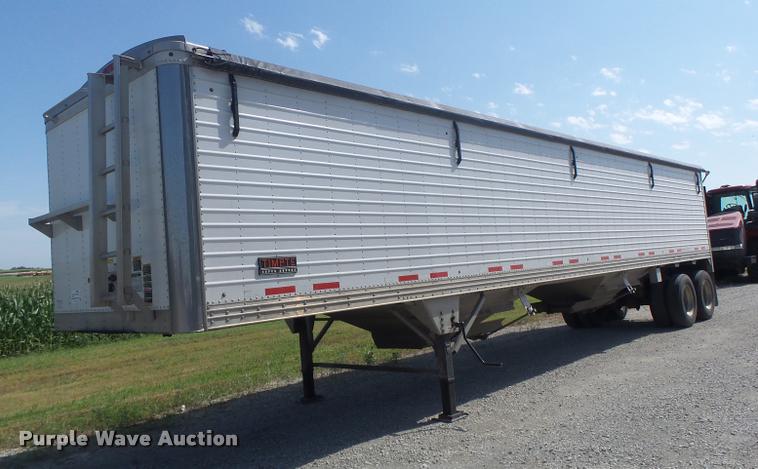 image for item DB1421 2015 Timpte double hopper bottom grain trailer