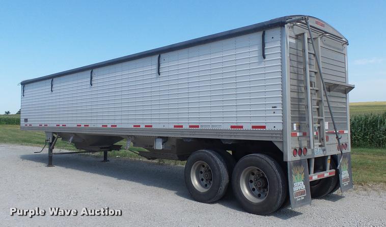 image for item DB1421 2015 Timpte double hopper bottom grain trailer