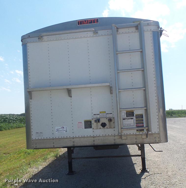 image for item DB1421 2015 Timpte double hopper bottom grain trailer