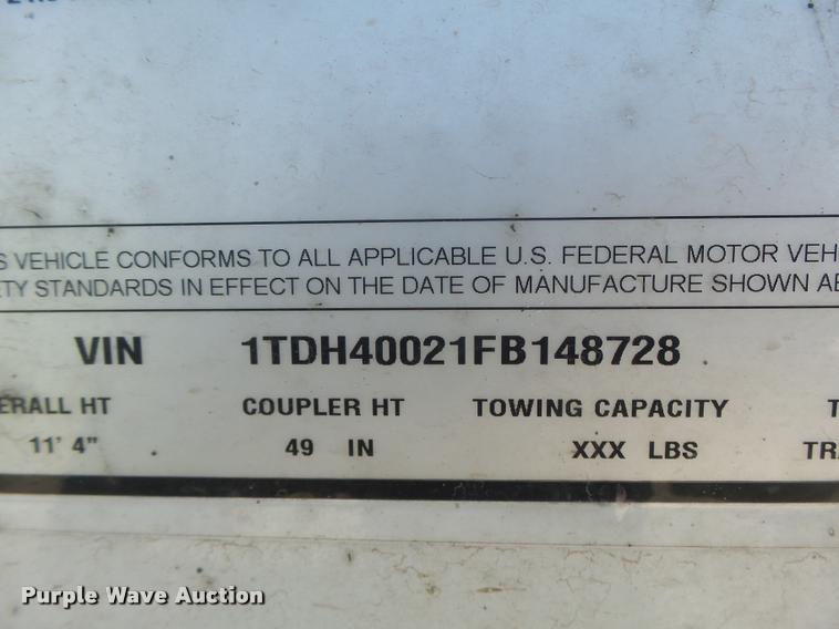 image for item DB1421 2015 Timpte double hopper bottom grain trailer