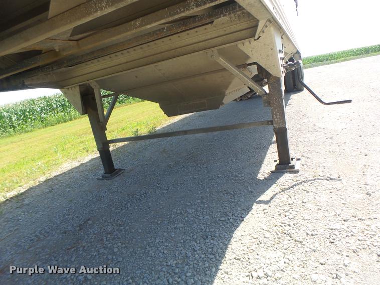 image for item DB1421 2015 Timpte double hopper bottom grain trailer