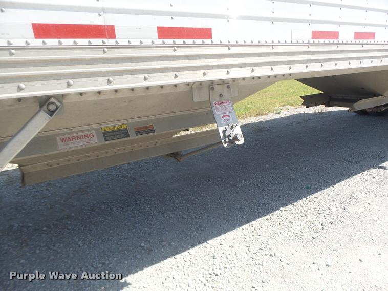 image for item DB1421 2015 Timpte double hopper bottom grain trailer