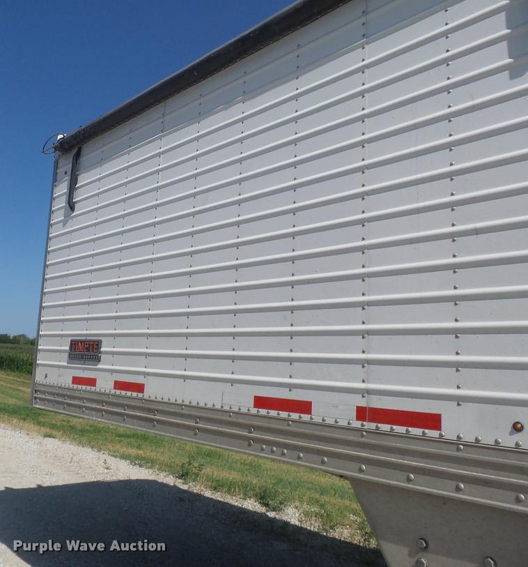 image for item DB1421 2015 Timpte double hopper bottom grain trailer