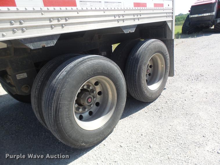 image for item DB1421 2015 Timpte double hopper bottom grain trailer
