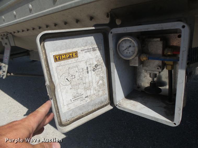 image for item DB1421 2015 Timpte double hopper bottom grain trailer