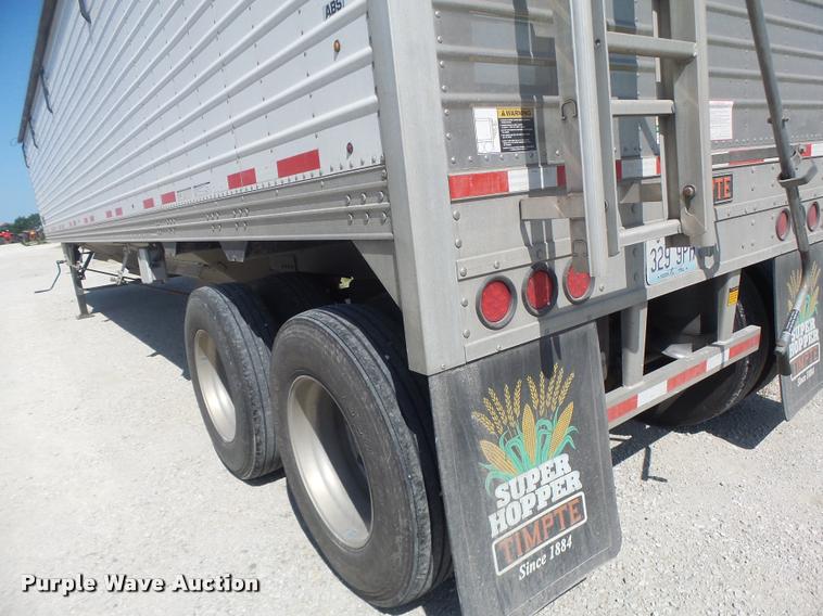image for item DB1421 2015 Timpte double hopper bottom grain trailer