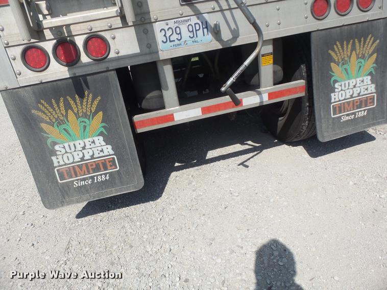 image for item DB1421 2015 Timpte double hopper bottom grain trailer