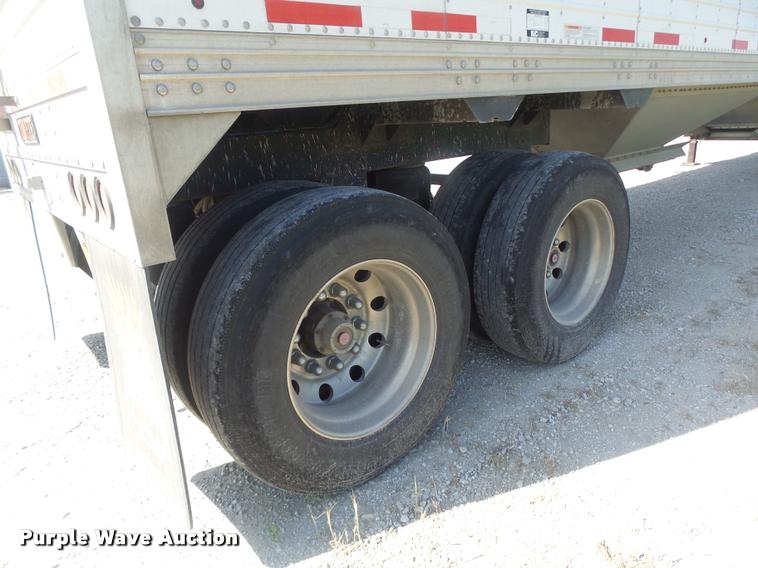 image for item DB1421 2015 Timpte double hopper bottom grain trailer