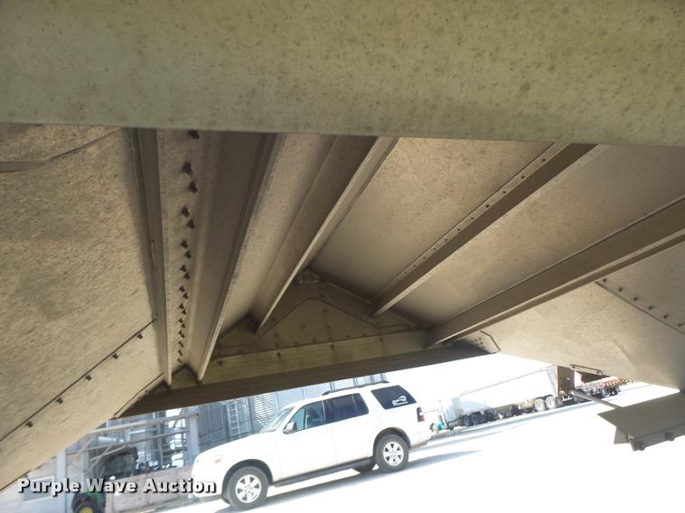 image for item DB1421 2015 Timpte double hopper bottom grain trailer