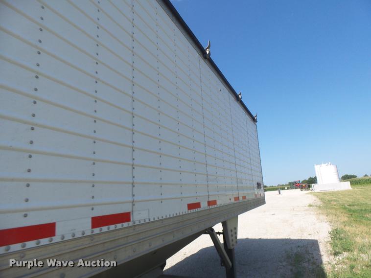image for item DB1421 2015 Timpte double hopper bottom grain trailer