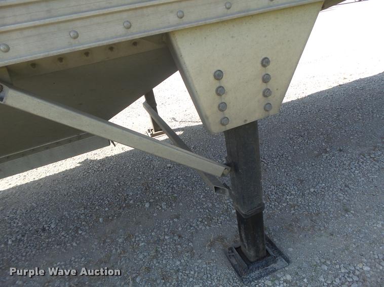image for item DB1421 2015 Timpte double hopper bottom grain trailer