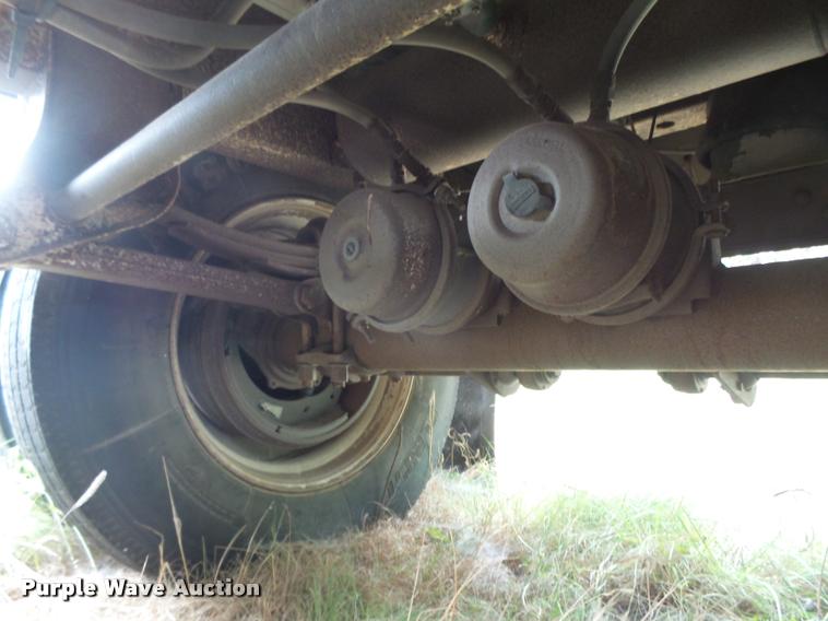 image for item DB2713 1982 Hopp triple hopper bottom grain trailer