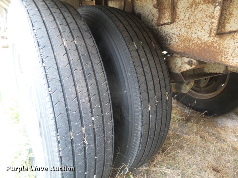 image for item DB2713 1982 Hopp triple hopper bottom grain trailer