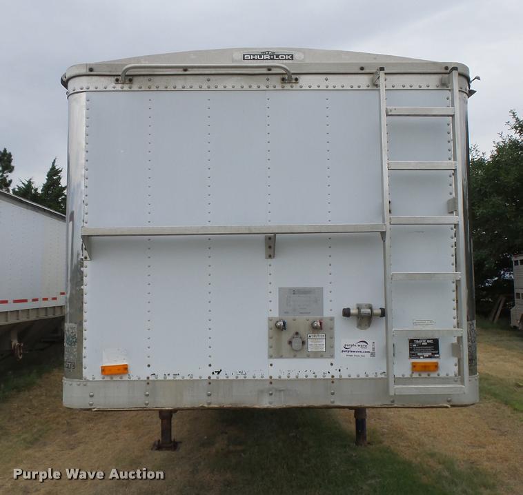 image for item DB2714 1996 Timpte double hopper bottom grain trailer