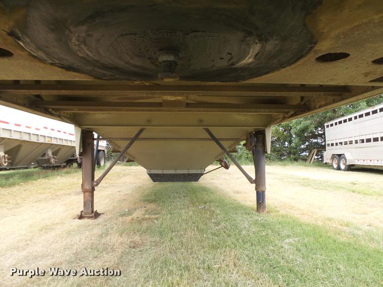image for item DB2714 1996 Timpte double hopper bottom grain trailer
