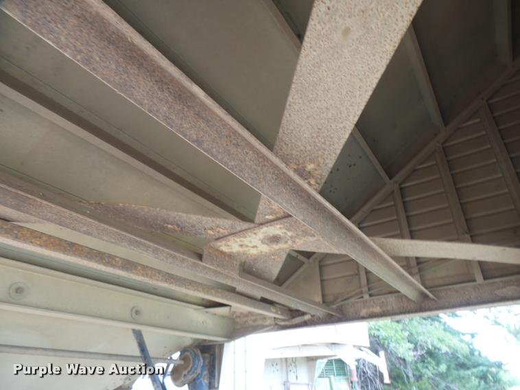 image for item DB2714 1996 Timpte double hopper bottom grain trailer