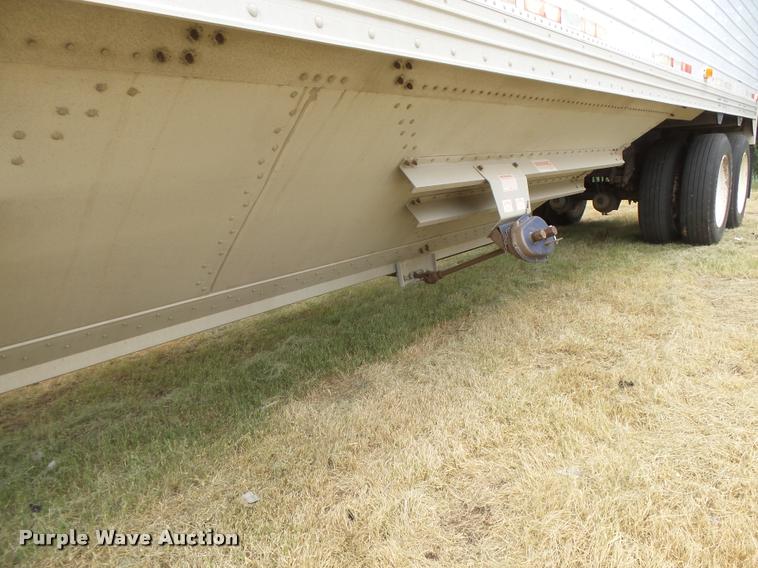 image for item DB2714 1996 Timpte double hopper bottom grain trailer