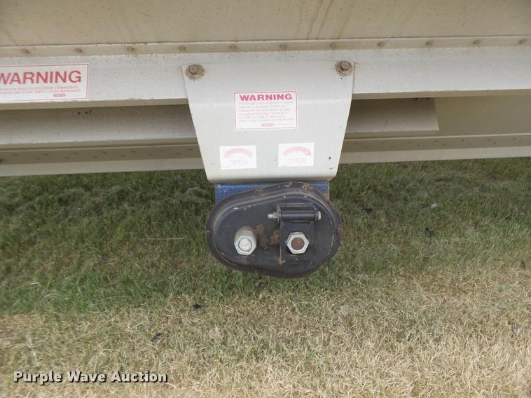 image for item DB2714 1996 Timpte double hopper bottom grain trailer