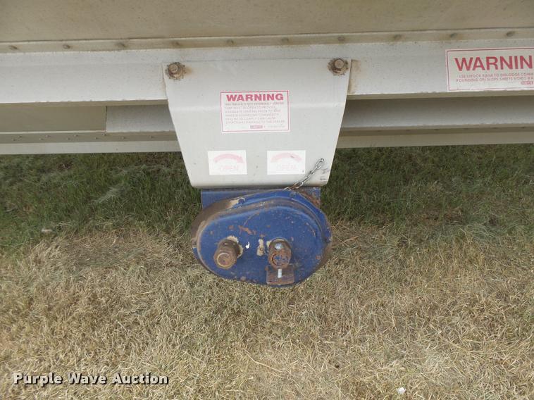 image for item DB2714 1996 Timpte double hopper bottom grain trailer