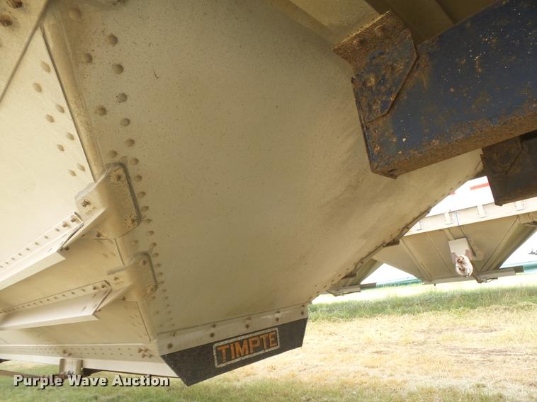 image for item DB2714 1996 Timpte double hopper bottom grain trailer