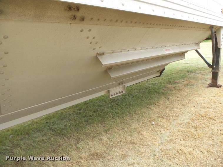image for item DB2714 1996 Timpte double hopper bottom grain trailer