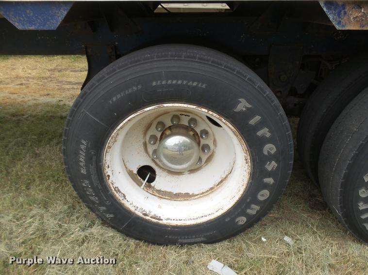 image for item DB2714 1996 Timpte double hopper bottom grain trailer