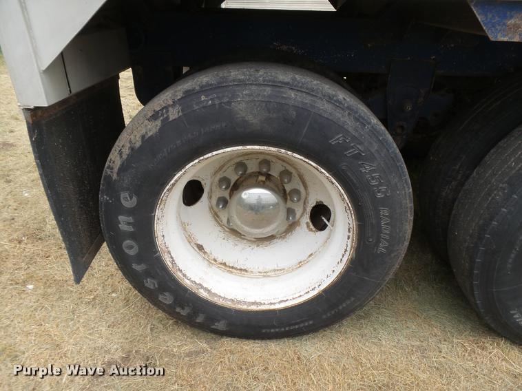 image for item DB2714 1996 Timpte double hopper bottom grain trailer