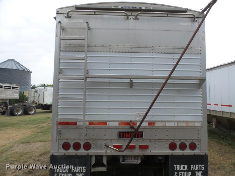 image for item DB2714 1996 Timpte double hopper bottom grain trailer